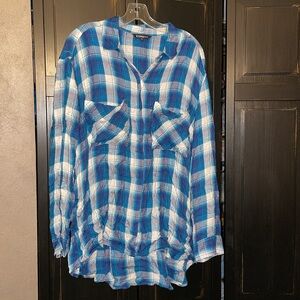 Express plaid shirt